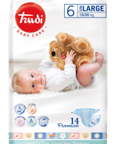 TRUDI Dry Fit pelene 6, EXTRA LARGE 15-30 KG A14