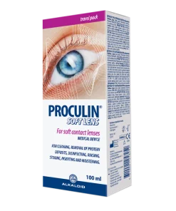 PROCULIN SOFT LENS a100ml, Otopina za leće, putno pakovanje