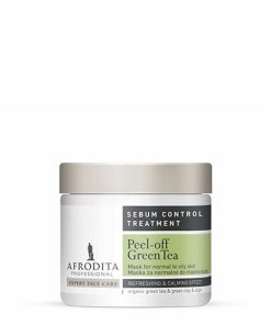 AFRODITA PEEL-OFF GREEN TEA a150g, Maska za lice sa osvježavajućim i smirujućim efektom