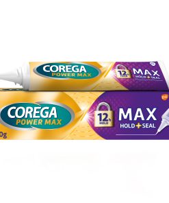 COREGA MAX HOLD+SEAL 40g, Krema za pričvršćivanje zubnih proteza