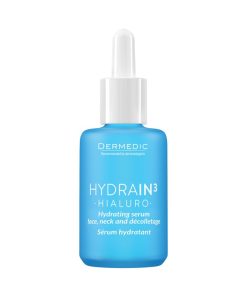 DERMEDIC HYDRAIN3 HIALURO a30ml, Hidratantni serum za lice, vrat i dekolte (Dehydrated skin)