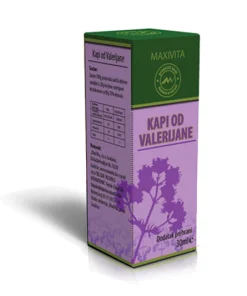 MAXIVITA KAPI OD VALERIJANE 30ml, Ublažavaju nervnu napetost,olakšavaju san.