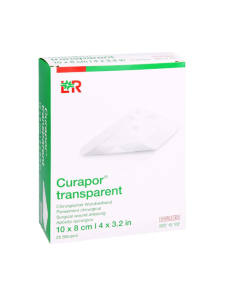 LOHMANN & RAUSCHER CURAPOR TRANSPARENTNI STERILNI ZAVOJ 10x8cm (5 komada)