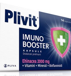 Plivit Imuno Booster 14 kapsula, Podrška imunološkom sistemu te normalnoj funkciji gornjih dišnih puteva