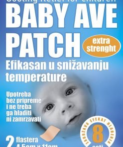 BABY AVE FLASTER ZA SNIŽAVANJE TEMPERATURE a2, Upotreba bez pripreme i ne treba ga hladiti ni zamrzavati.