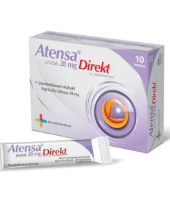 PHARMANOVA Atensa Direkt prašak 28mg 10 kesica, Pomoć u održavanju dobrog raspoloženja, stanja relaksiranosti, mentalnog i fizičkog blagostanja