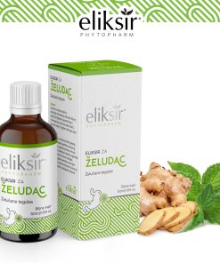 ELIKSIR ZA ŽELUDAC 50ml, Za liječenje želučanih tegoba kao što su: čišćenje heliko bakterije, gastritis, nadutost, zatvor, problemi sa probavom, nervoza želuca, bol u želucu...