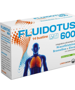 FLUIDOTUS 600 VREĆICE a14, Dodatak prehrani koji sadrži N-acetilcistein, bromelain i cink