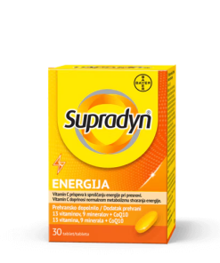 SUPRADYN ENERGIJA tablete a 30, Vitaminsko mineralni dodatak prehrani