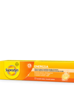 SUPRADYN S KOENZIMOM Q10 šumeće tablete a15, Vitaminsko mineralni dodatak prehrani