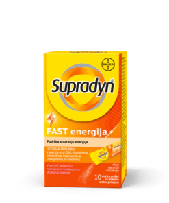 SUPRADYN ENERGIJA FAST vrećice a 10, Vitaminsko mineralni dodatak prehrani