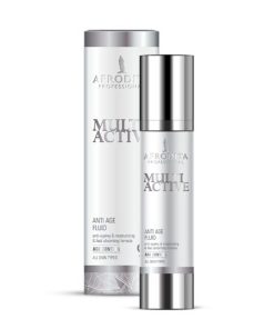 AFRODITA MULTIACTIVE anti-age fluid 100 ml, Intenzivna hidratantna formula s kompleksom vitamina i antioksidansa koji učinkovito sprječava starenje kože