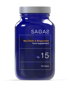 SAGAS Rc 15 Mg Citrate & Bisglycinate a60, Za normalnu funkciju živčanog sistema