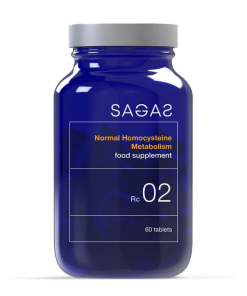 SAGAS Rc 02 Homocysteine Metabolism a60, Za regulaciju normalnog metabolizma i smanjenje kardiovaskularnog rizika
