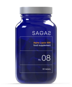 SAGAS Rc 08 Alpha Lipoična kiselna 600mg + Krom (60 TABLETA),Za regulaciju glukoze u krvi
