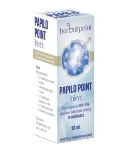 Papilo Point him uljna otopina 50ml, Za HPV, HSV, gljivične i bakterijske infekcije muškaraca