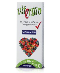 VITERGIN Vitaminski bomboni s okusom šumskog voća a20