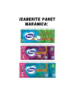 ZEWA maramice a10 - Protect, Aromathera, Menthol