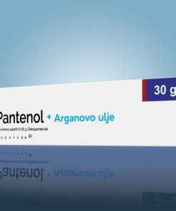 PANTENOL  5% krem + Arganovo ulje