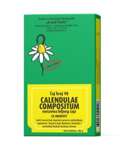 DR JOSIF PANČIĆ ČAJ BR.98, Preporučuje se kod pada imuniteta, kod cista, benignih tumora, nakon iscrpljujućih bolesti i poslije hemoterapije..