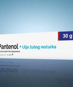 PANTENOL  5% krem + Ulje žutog noćurka 30gr