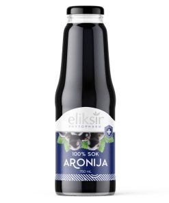 Eliksir sok od aronije 750ml, Stimulira rad jetre, mjehura i bubrega