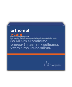 ORTHOMOL I-CARE granulat/kapsule 30 dnevnih doza, Potpora mikronutrijentima za odrasle