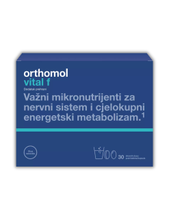ORTHOMOL VITAL F GRANULE 30 vrećica, Za smanjenje umora kod žena