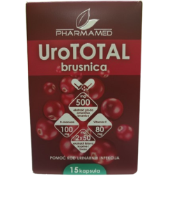 Pharmamed UroTOTAL brusnica kapsule a15