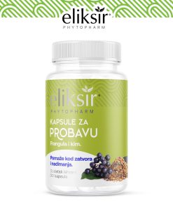 ELIKSIR Kapsule za probavu a30, Kod smetnji probavnog sistema prilikom varenja hrane, protiv zatvora i nadutosti