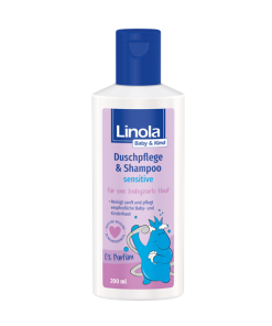 LINOLA Baby&Kids Sensitive gel za tuširanje i šampon 2u1 200ml