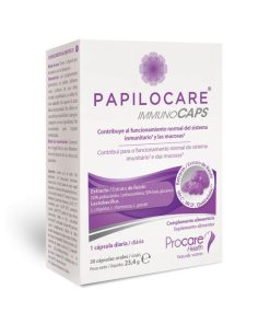 PAPILOCARE Immunocaps a30 kapsula, Dodatak prehrani koji sadrži suhi ekstrakt Reishi gljive, žive kulture mikroorganizama, vitamine i minerale