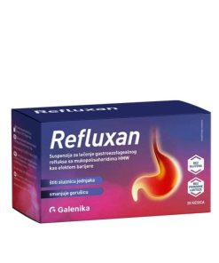 REFLUXAN KESICE a20, Štiti sluznicu jednjaka, smanjuje žgaravicu