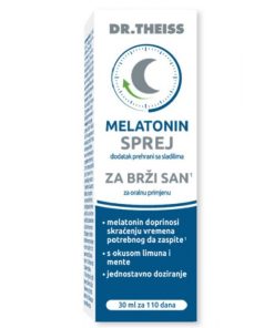 DR. THEISS Melatonin sprej 30ml, Za brži san