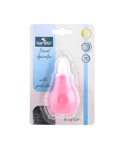 LORELLI Aspirator sa poklopcem za nos, Dizajniran za bebe da čisti nazalni sekret iz nosa usisavanjem - ROZI