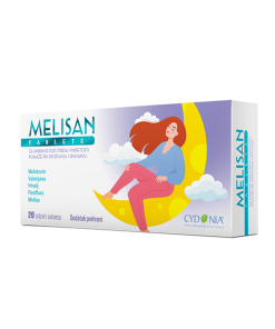 MELISAN TABLETE a20, Za smirenje, kod stresa i napetosti, pomaže pri opuštanju i spavanju