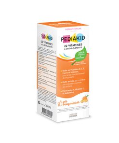 PEDIAKID® Multivitaminski dječiji sirup 250ml, Sadrži 22 vitamina i minerale