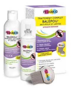 PEDIAKID Set protiv ušiju i gnjida, ŠAMPON+SPREJ+ČEŠALJ