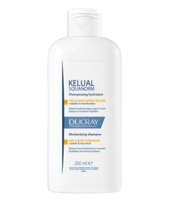 DUCRAY KELUAL SQUANORM HIDRATANTNI ŠAMPON ZA SUHU PERUT 200ml, Povremena i ponavljajuća perut. Obnavlja i održava ravnotežu.