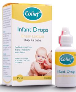 COLIEF Infant Drops 15ml, Kapi za bebe sa enzimom laktaze