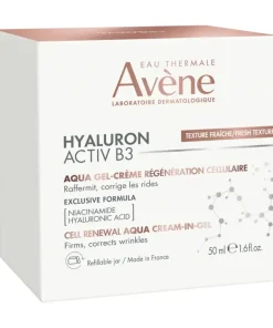 AVENE HYALURON ACTIV B3 Aqua gel krema 50ml, Potiče obnovu stanica kože i prirodno obnavlja
