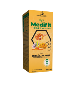 PHARMAMED MEDIFIT Sirup s medom 150ml, Za iskašljavanje