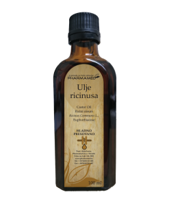 PHARMAMED Ulje ricinusa 100ml, Na koži djeluje umirujuće, štiti je i daje joj vlagu