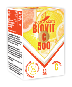 PHARMAMED Biovit C 500 a40 tableta, Doprinosi smanjenju umora i iscrpljenosti