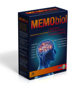 Medeq MEMObiol soft kapsule a30, Dodatak prehrani za bolju memoriju, koncentraciju i funkciju mozga