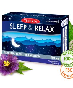 TEREZIA SLEEP & RELAX 60 kapsula - Za olakšano uspavljivanje, miran i kvalitetan san