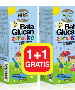 HUG YOUR LIFE BETA GLUCAN "ZDRAVKO" SIRUP (1+1 GRATIS), Za imunitet,od 3 godine starosti