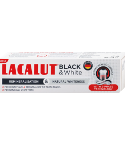LACALUT Black&White pasta 75ml, Osigurava zdrave desni i zube