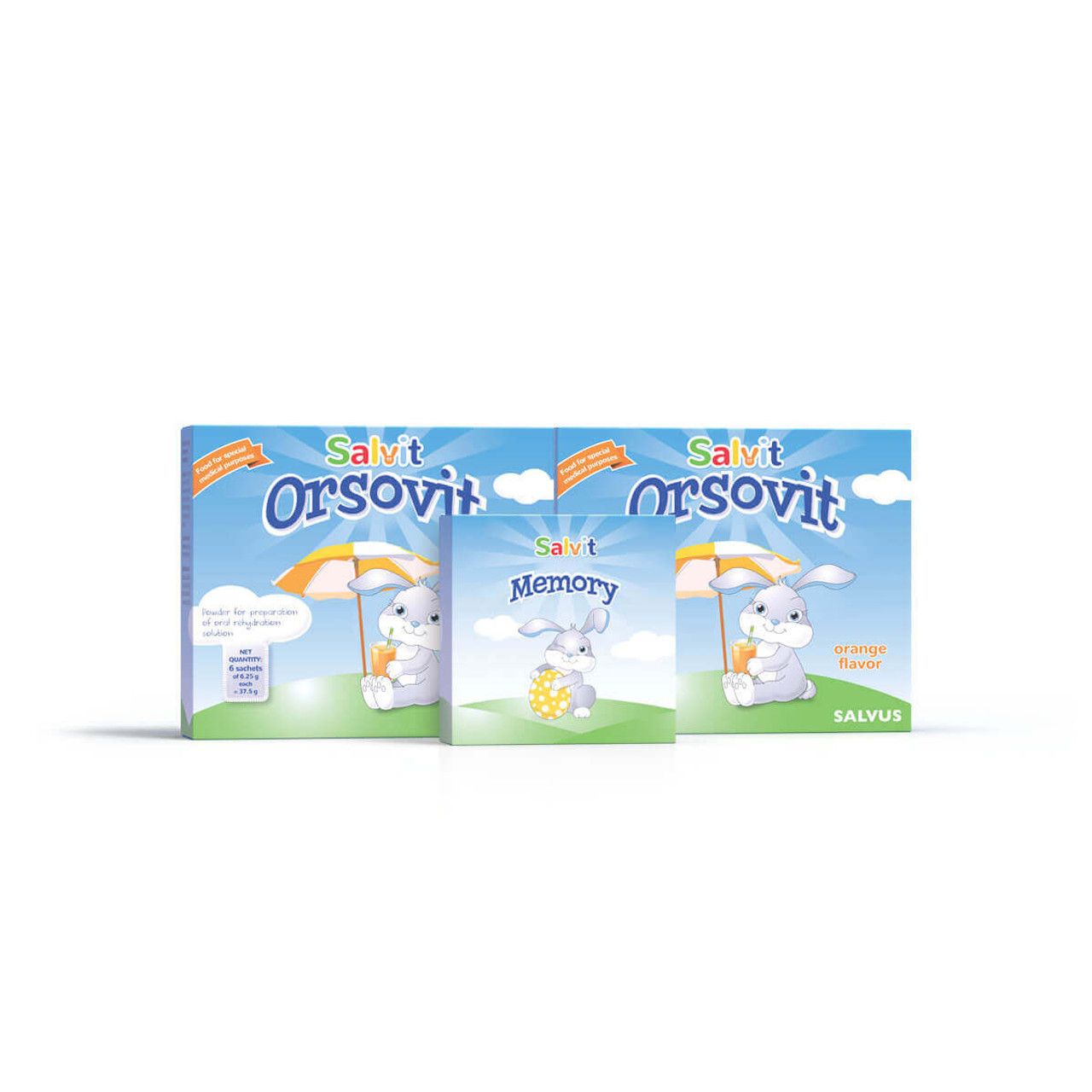 SALVIT ORSOVIT 2 KUTIJE 2xa6 + MEMORY IGRICA, Za rehidraciju