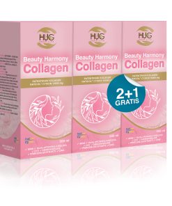 HUG YOUR LIFE Beauty Harmony  Kolagen 2+1 GRATIS, Riblji kolagen sa  MSM-om, hijaluronskom kiselinom, koenzimom Q10, aminokiselinama, cinkom..